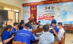 THÀNH ĐOÀN BẢO LỘC: KIỂM TRA CÔNG TÁC ĐOÀN VÀ PHONG TRÀO THANH THIẾU NHI NĂM 2024