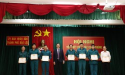 TP Bảo Lộc: tổ chức hội nghị tổng kết công tác quốc phòng địa phương năm 2020