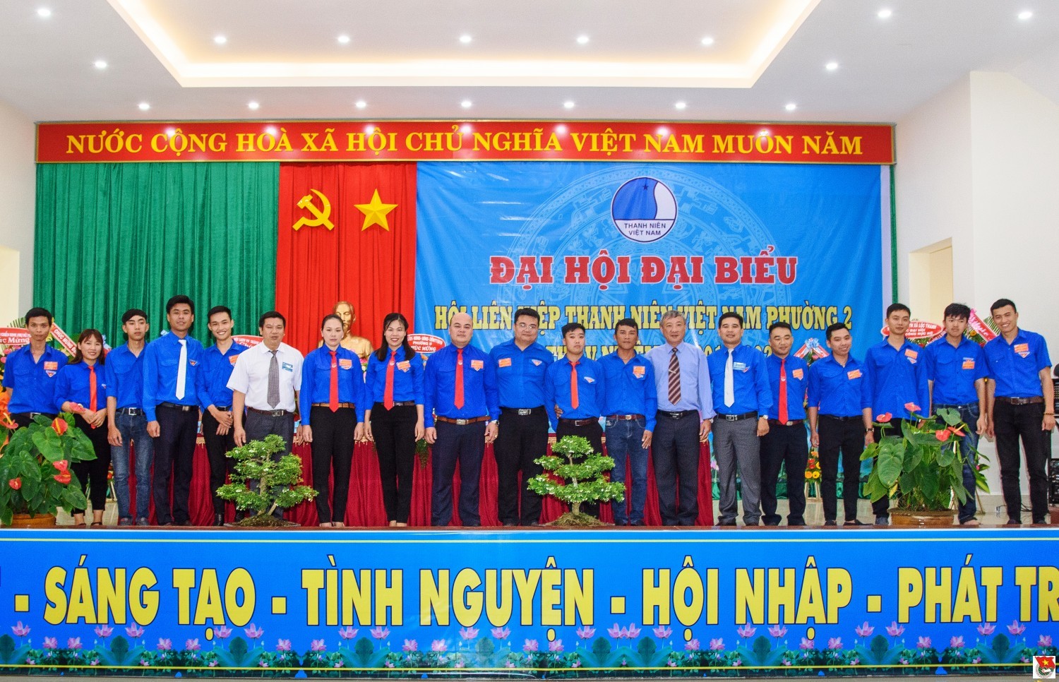 Phường 2  tổ chức đại hội điểm Hội Liên hiệp thanh niên Việt Nam cấp cơ sở