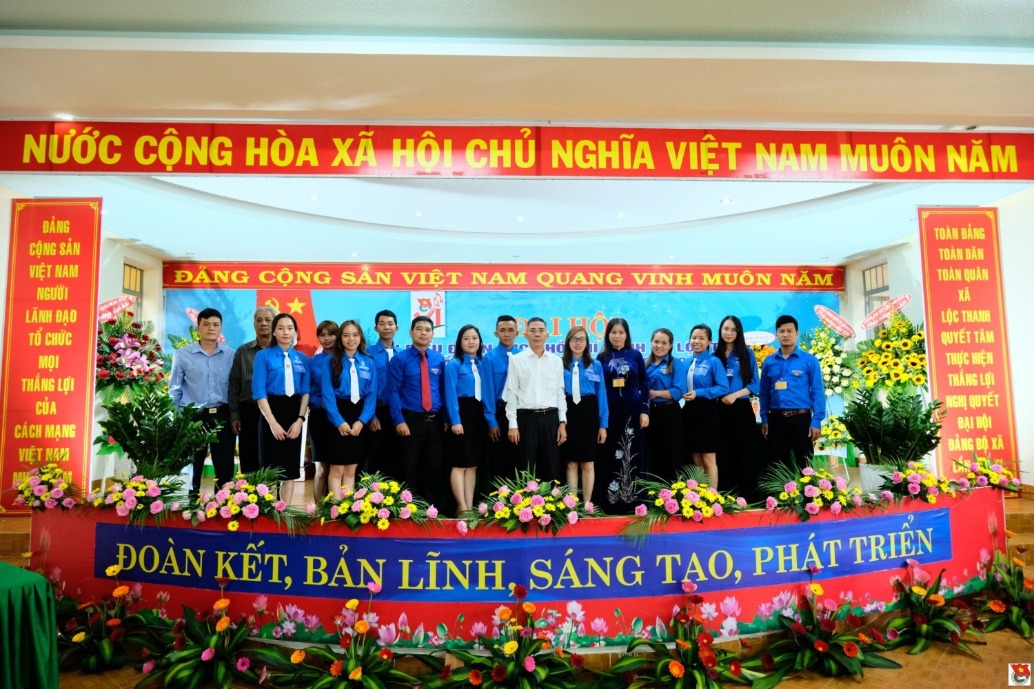 Đại hội đại biểu Đoàn thanh niên xã Lộc Thanh lần thứ VI, nhiệm kỳ 2022-2027.